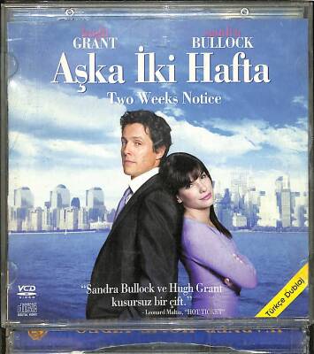 Aşka İki Hafta (Hugh Grant) VCD Film (106) VCD20520 - 3