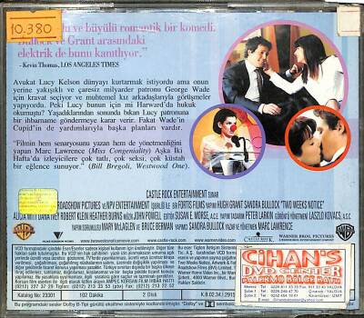 Aşka İki Hafta (Hugh Grant) VCD Film (106) VCD20520 - 4