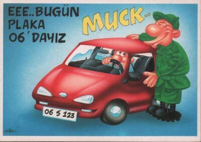 Asker Temalı Kartpostal KRT4821 - 1