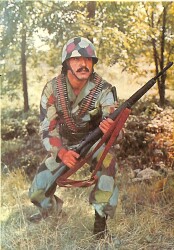 Asker Temalı Kartpostal (Küçük Boy) KRT22999 - Gökçekoleksiyon