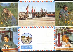 Asker Temalı Mektup Kâğıdı KRT19380 - Gökçekoleksiyon