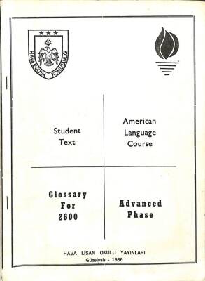 Askeri İngilizce American Language Course Basic Course Student Text Glossary For Volume 2600 KTP3330 - 1