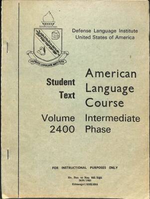 Askeri İngilizce AMERICAN LANGUAGE COURSE) INTERMEDIATE PHASE STUDENT TEXT VOLUME 2400 KTP2755 - 1