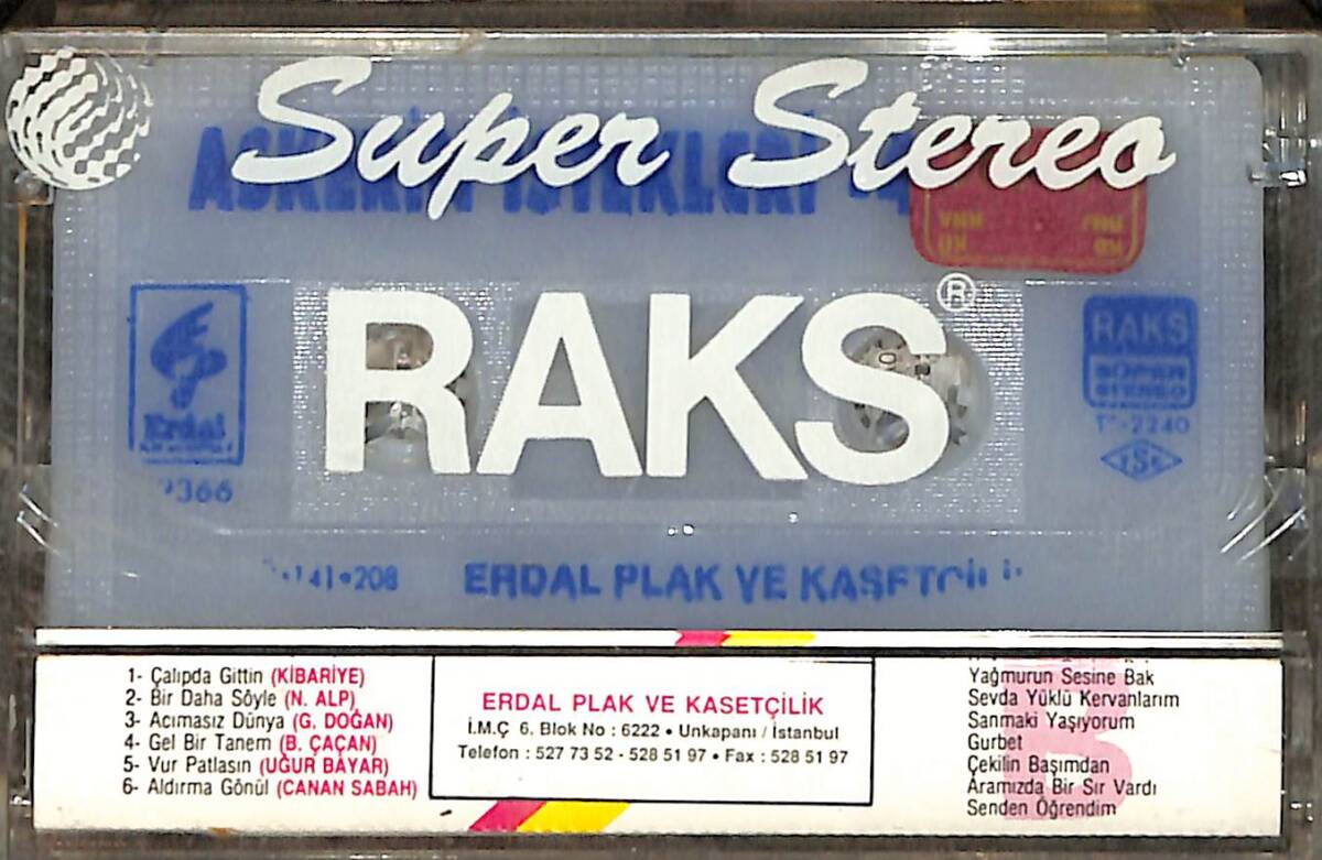 Asker'in İstekleri 4 - İbrahim Tatlıses-Emrah-Kibariye-Burhan Çaçan-Canan Sabah-Nejat Alp Kaset (Sıfır) KST28383 - 2