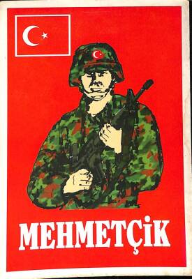 Askerlik Temalı Kartpostal KRT15415 - 1
