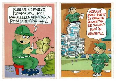 Askerlik Temalı Kartpostal KRT7975 - 1