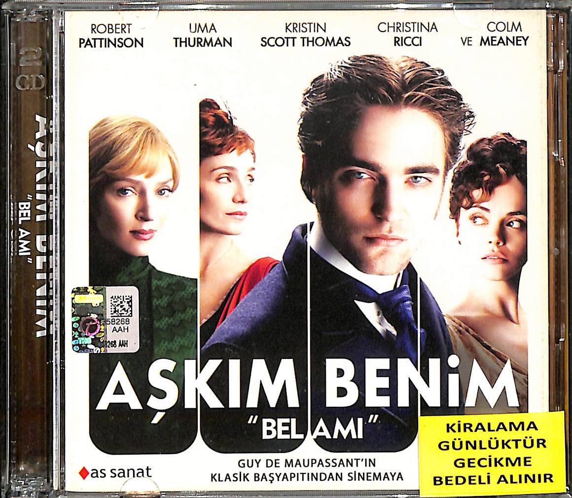 Aşkım Benim - Bel Ami (2012) Orjinal VCD Film ' Robert Pattinson - Uma Thurman - Christina Ricci - Kristin Scott Thomas ' VCD28569 - 1