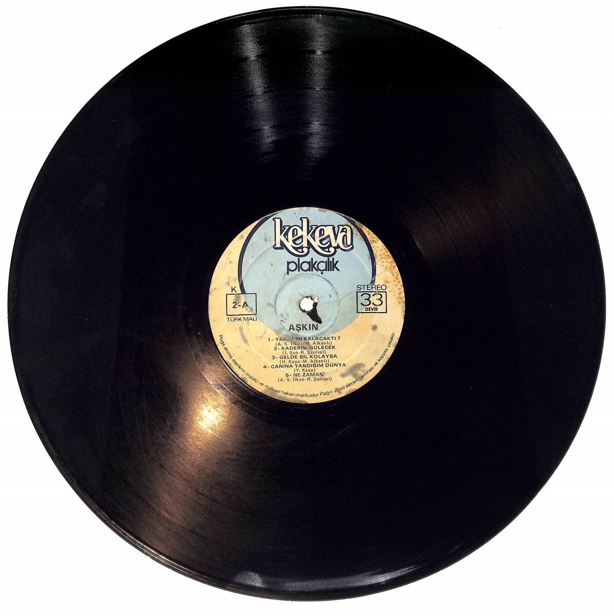 Aşkın - Aşkın LP PLAK (Açıklamayı Okuyunuz) PLK26661 - 1