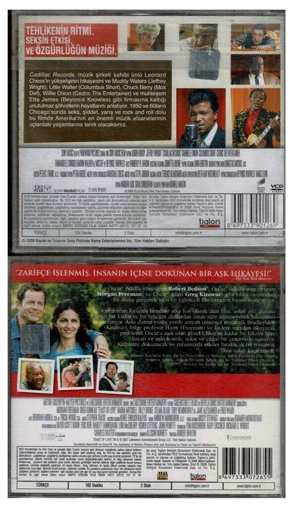 Aşkın Müziği Aşk Şöleni - 2 Adet VCD Film VCD1087 - 2