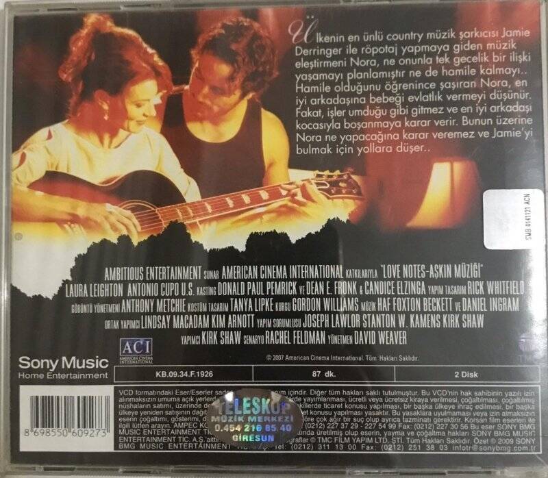 Aşkın Müziği VCD Film VCD4766 - 2