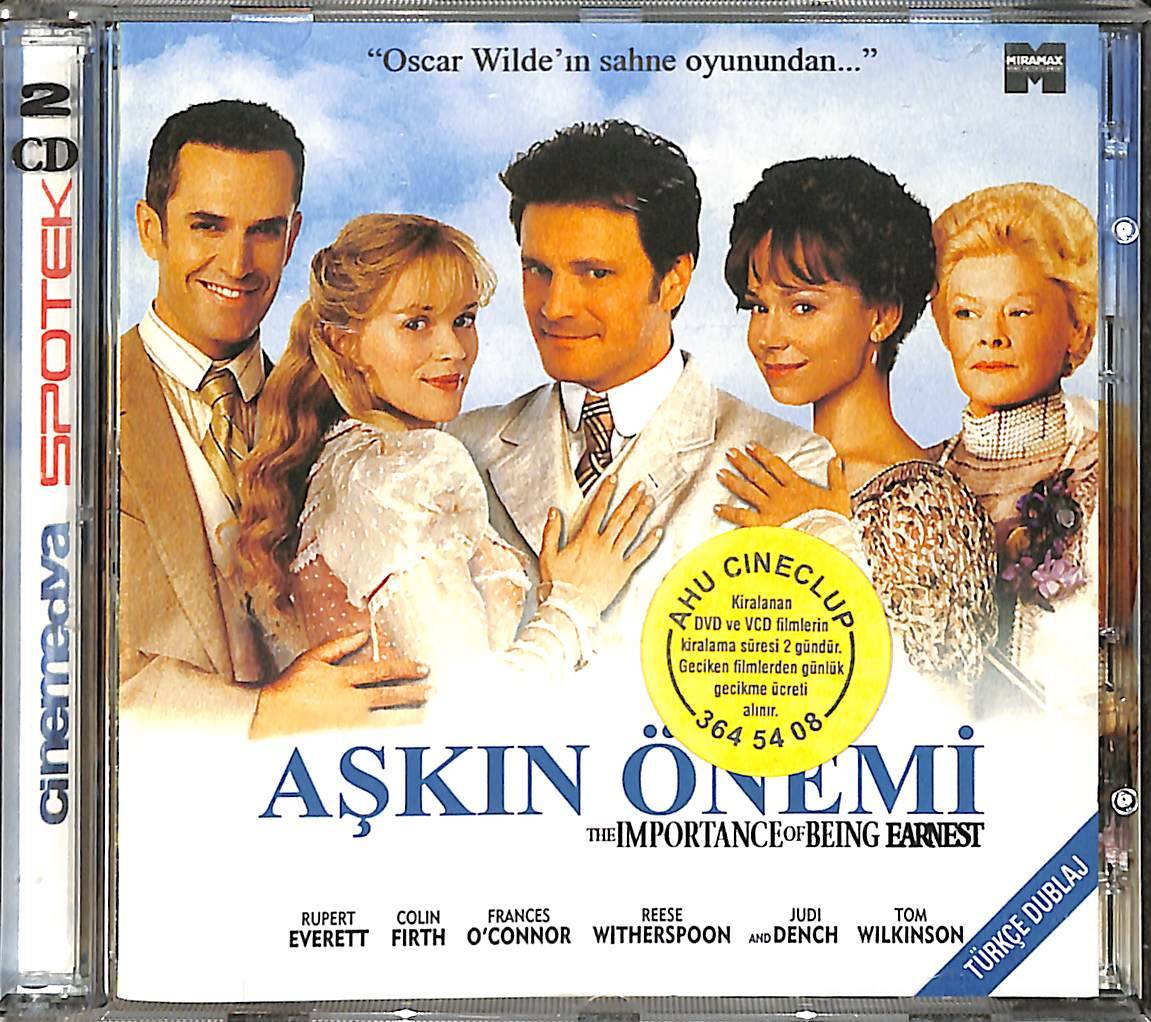 Aşkın Önemi – The Importance of Being Earnest (2002) Orijinal VCD Film VCD28671 - 1