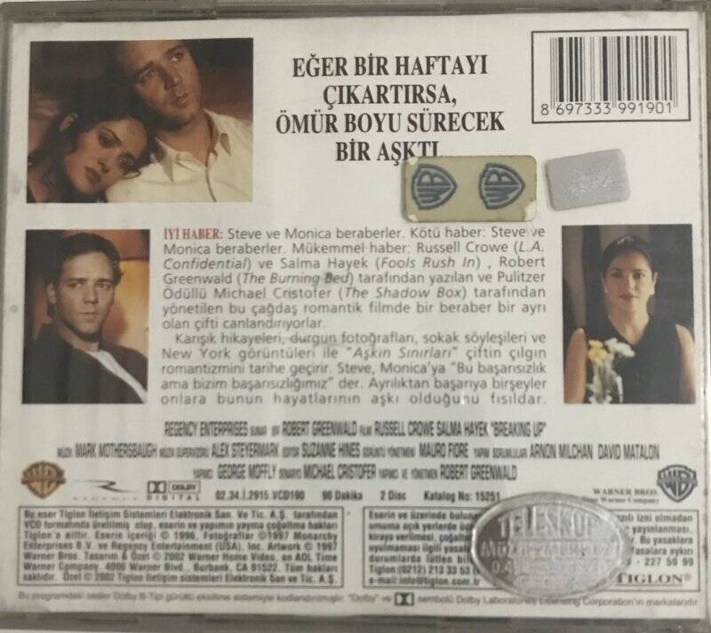 Aşkın Sırları VCD Film VCD7929 - 2