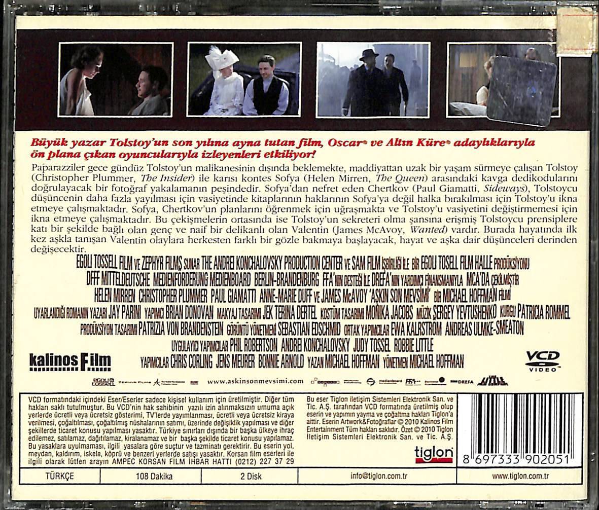 Aşkın Son Mevsimi VCD Film VCD15116 - 2