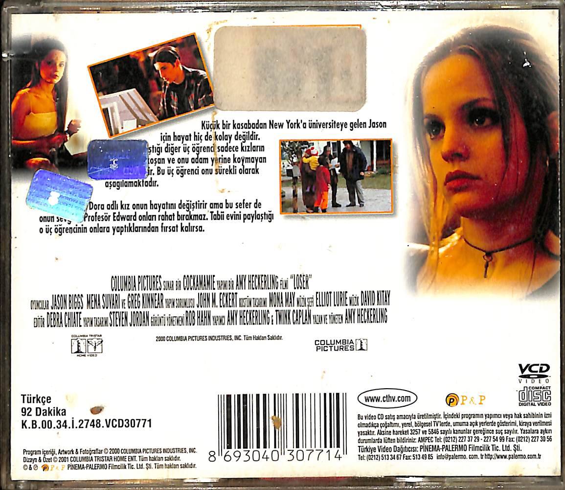 Asla Kaybetme – Loser (2000) Orjinal VCD Film ' Jason Biggs ' VCD28677 - 2