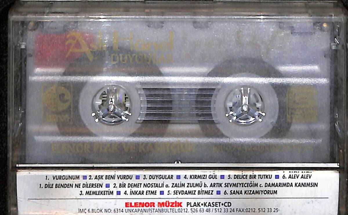Aslı Hünel - Duygular Kaset (İkinci El) KST28533 - 2