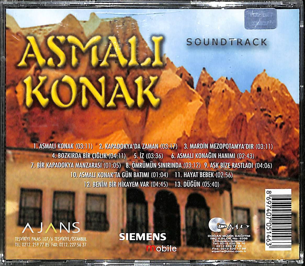 Asmalı Konak Soundtrack CD (İkinci El) CD4352 - 2