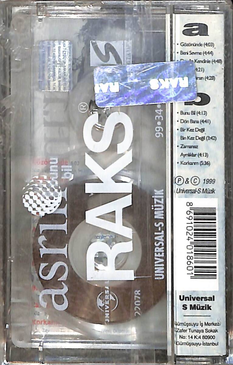 Asrın - Bunu Bil Orijinal Kaset (Sıfır) KST31140 - 2