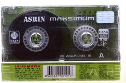 Asrın - Maksimum Kaset (İkinci El Kaset) KST13740 - 2