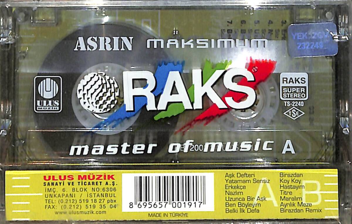 Asrın - Maksimum Kaset (Sıfır) KST26774 - 2