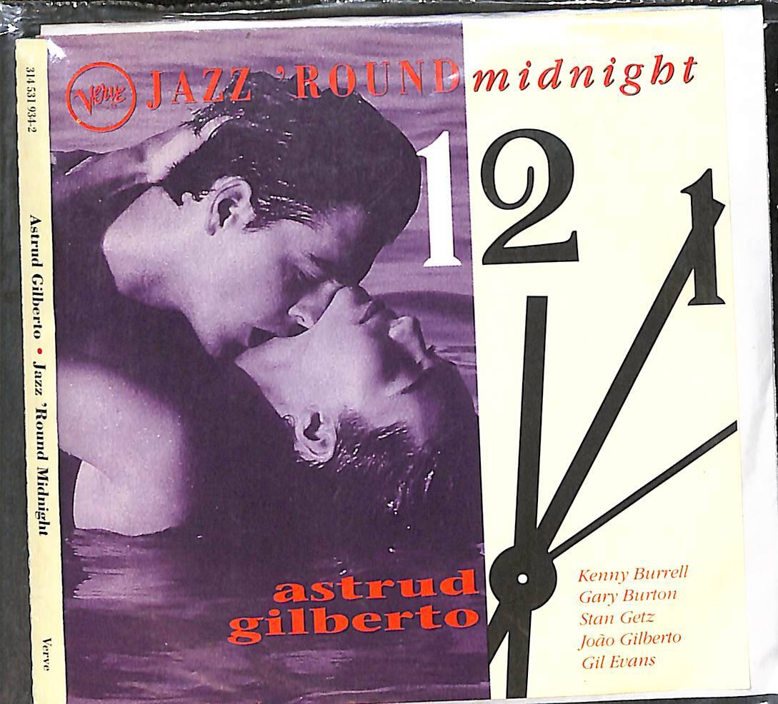 Astrud Gilberto - Jazz 'Round Midnight CD (İkinci El) CD5829 - 1