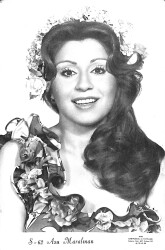 Asu Maralman Siyah-Beyaz Kartpostal (Küçük Boy) KRT21997 - Gökçekoleksiyon