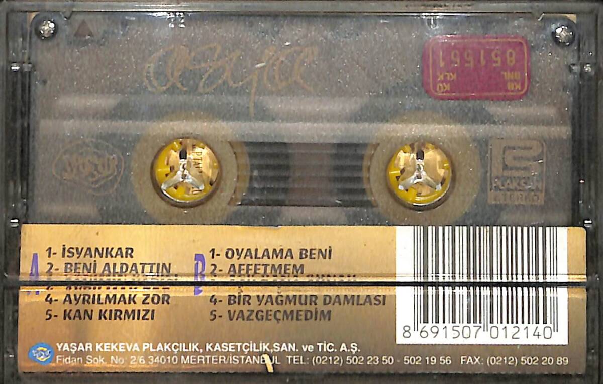 Asya - İsyankar Kaset (İkinci El) KST29209 - 2