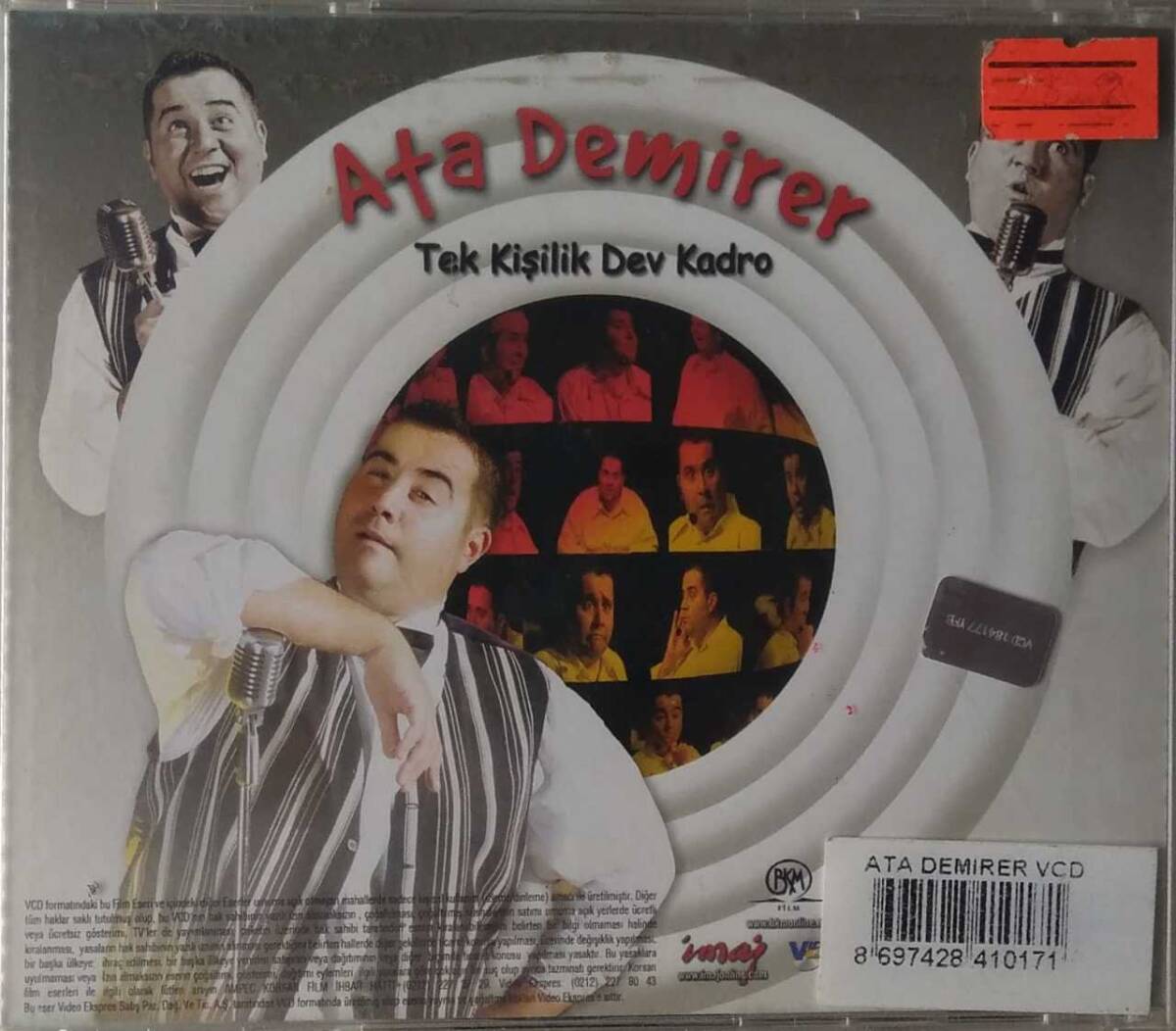 Ata Demirer İnceden Müzikal Hareketler VCD Film VCD6482 - 2