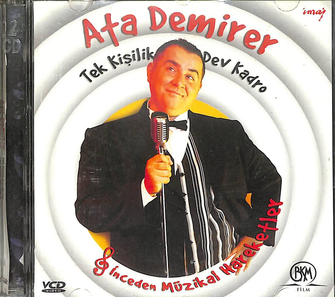 Ata Demirer Tek Kişilik Dev Kadro VCD Film (İkinci El) VCD26906 - 1
