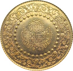 İnönü 250 Kuruş 1948 Ziynet - Kulpsuz/ÇİL TCA279 - Gökçekoleksiyon