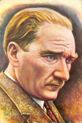 Atatürk Kartpostal (Küçük Boy) KRT23556 - Gökçekoleksiyon