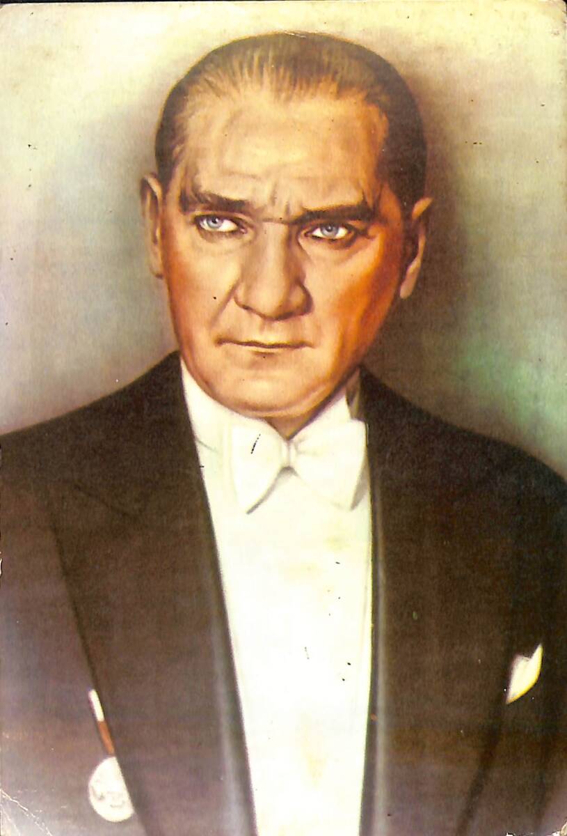 Atatürk Kartpostal (Küçük Boy) KRT23557 - 1