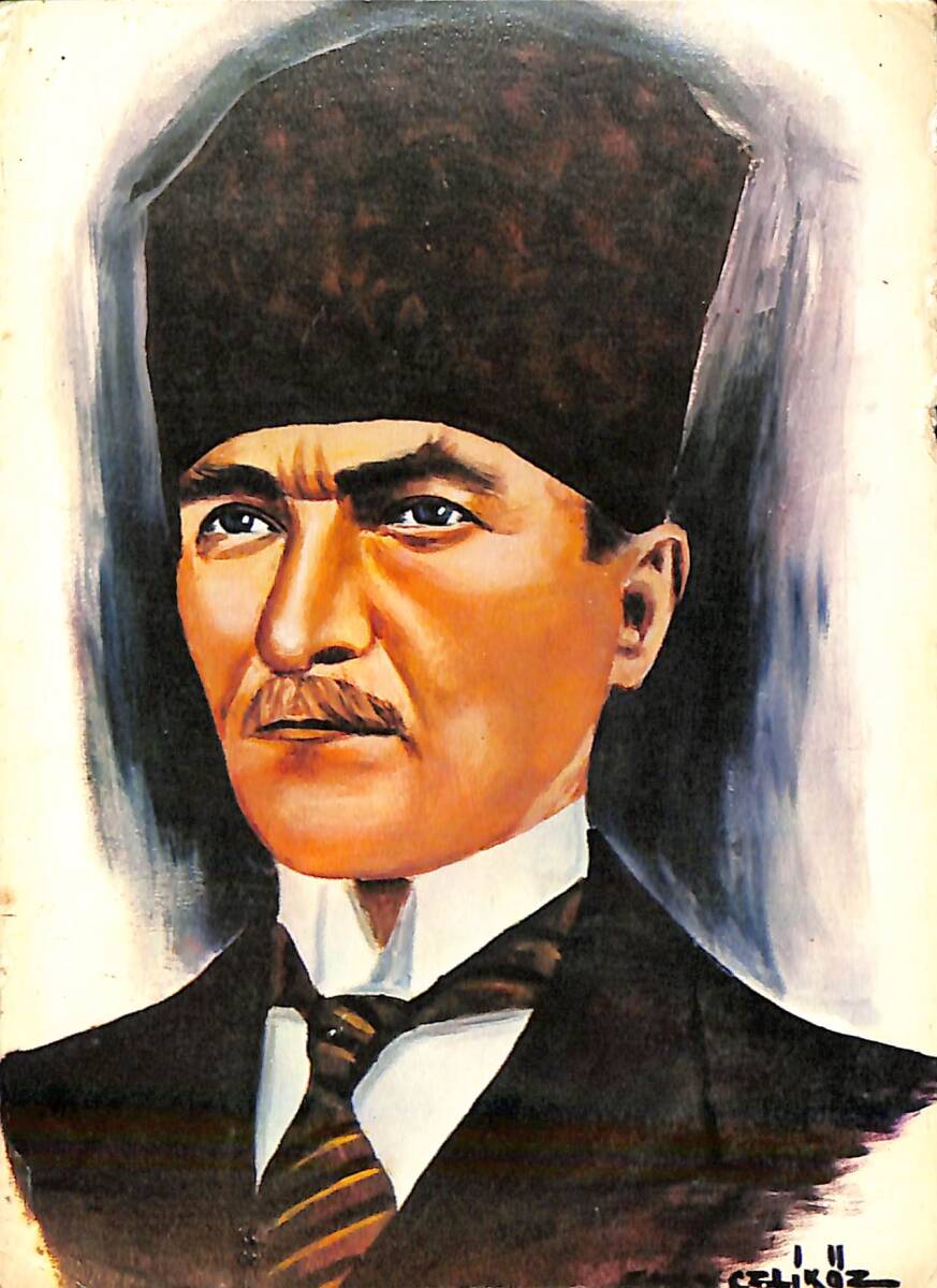 Atatürk Kartpostal (Küçük Boy) KRT23559 - 1