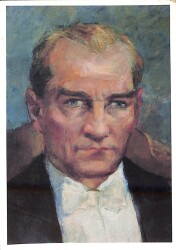 Atatürk Kartpostal (Küçük Boy) KRT23565 - Gökçekoleksiyon