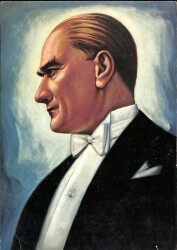 Atatürk Kartpostal (Orta Boy) KRT22617 - Gökçekoleksiyon