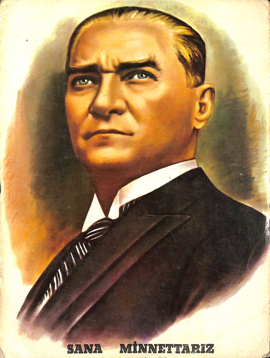 Atatürk Kartpostal (Orta Boy) KRT23382 - 1