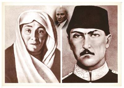 Atatürk,Anne ve Babası KRT7428 - 2