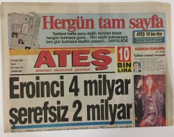 Ateş Gazetesi 13 Aralık 1996- Romatizma Ağızda GZ13134 - 2