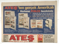 Ateş Gazetesi 27 Ocak 1996 - Tofaş İhracatta Gaza Bastı GZ5523 - 1