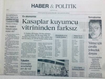 Ateş Gazetesi Haber Politik Eki 6 Eylül 1996 - Mesut Yılmaz İçin Yolsuzluk Dosyaları GZ42128 - 1