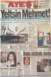 Ateş Gazetesi6 Şubat 1997- Emrahın Narin Yari GZ45457 - 1