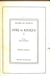 Ateş ve Kılıçla 1 NDR101329 - Gökçekoleksiyon