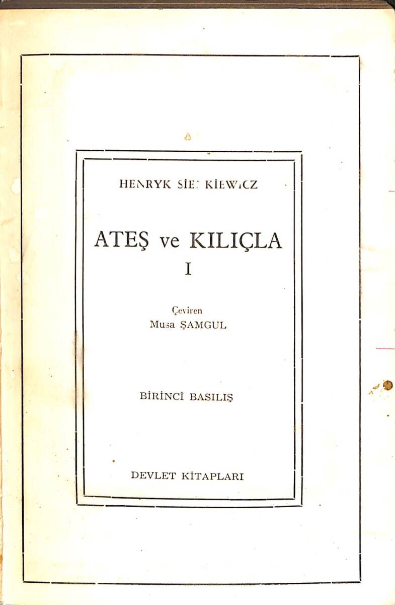 Ateş ve Kılıçla 1 NDR101329 - 1