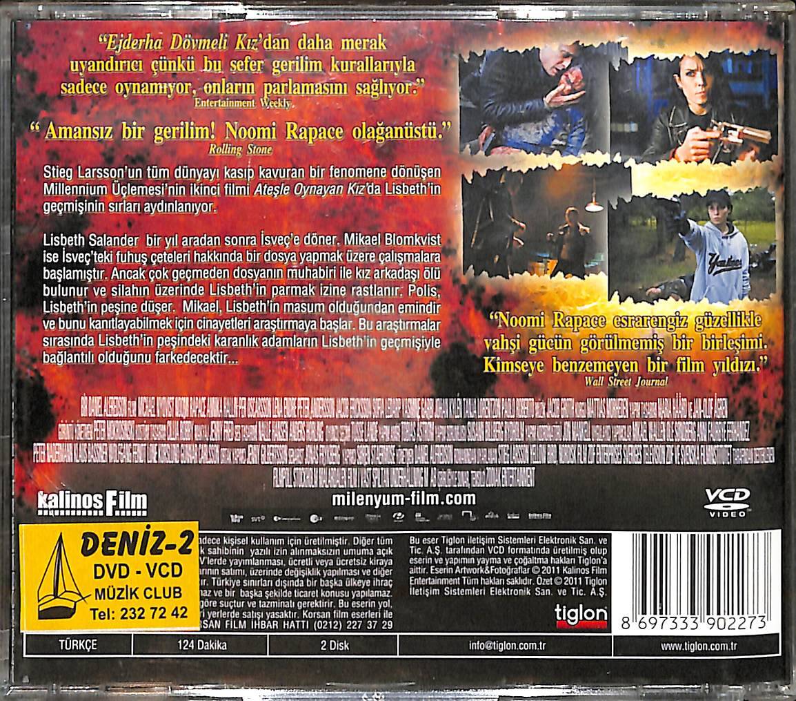 Ateşle Oynayan Kız – The Girl Played With Fire (2009) Orijinal VCD Film VCD28555 - 2