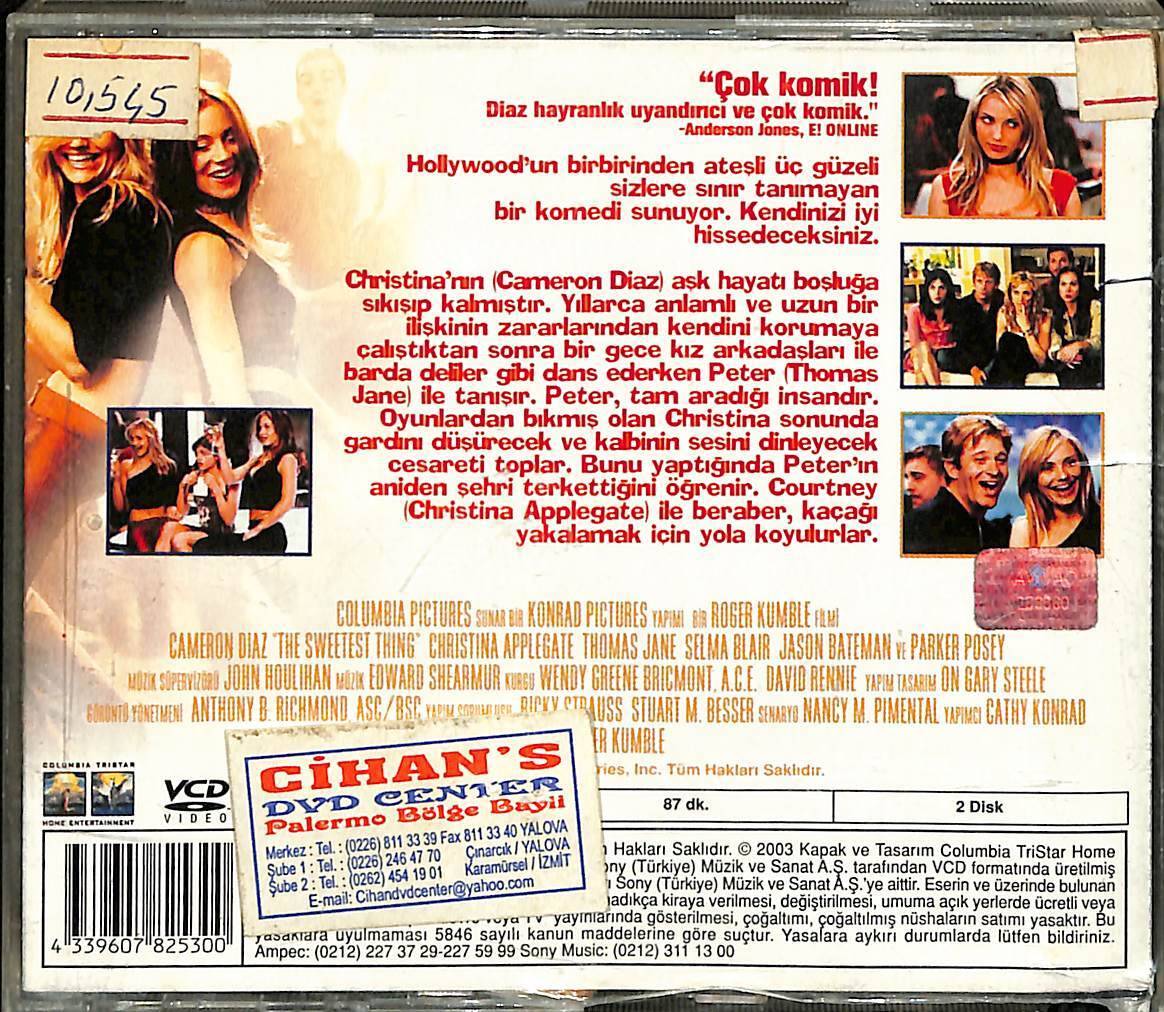 Ateşli Ve Tatlı (Cameron Diaz) VCD Film VCD14930 - 2