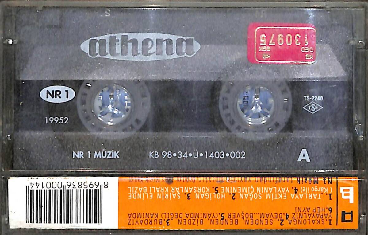 Athena - Holigan - 1998 Türkiye Basım Kaset (Kırmızı Bandrol - İkinci El) KST27943 - 2