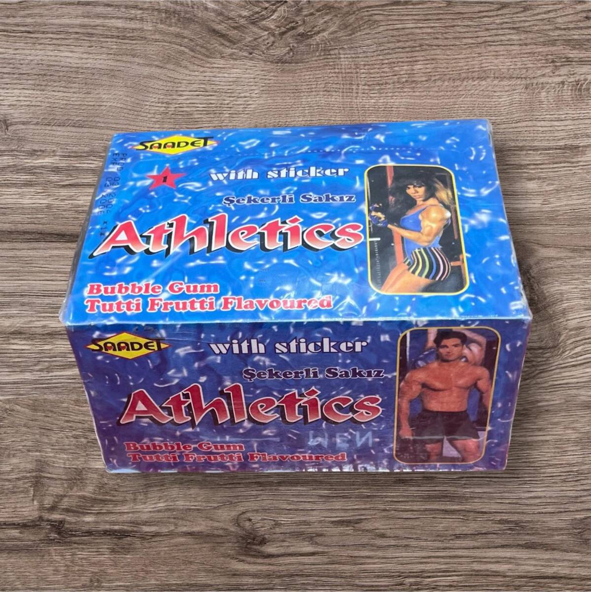 ATHLETİCS (SAADET) 2004 Şekerli Sakız Aşılmamış Kutu # SKZ1799 - 1