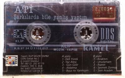 Ati - Şarkılarda Bile Yanlış Yaptım Kaset (Sıfır) KST2411 - 2