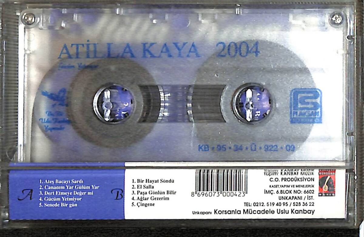 Atilla Kaya 2004 Kaset (İkinci El) KST28183 - 2
