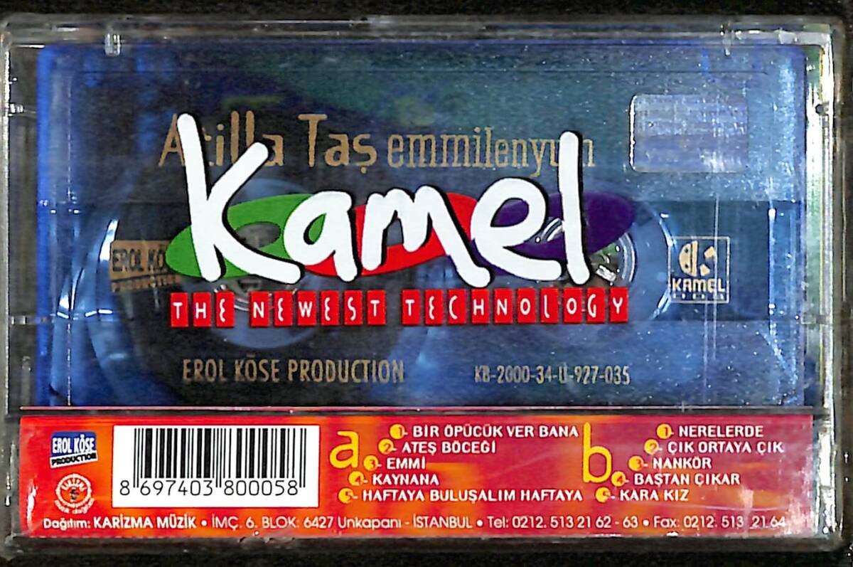 Atilla Taş - Emmilenyum Kaset (Sıfır) KST28197 - 2