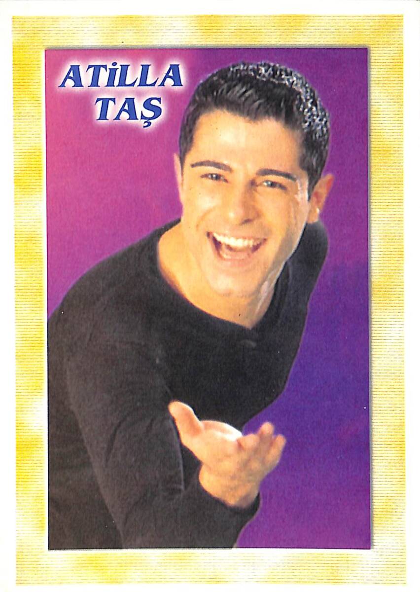 Atilla Taş Kartpostal (Küçük Boy) KRT23005 - 1